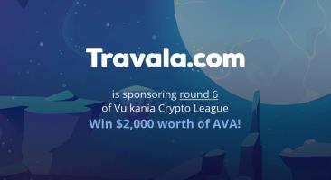Travala (AVA) to Sponsor Round 6 of The Vulkania Crypto League; Vulkania to Host Travala AMA